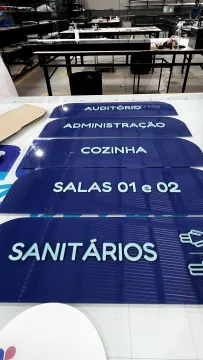 Placas de Sinalização